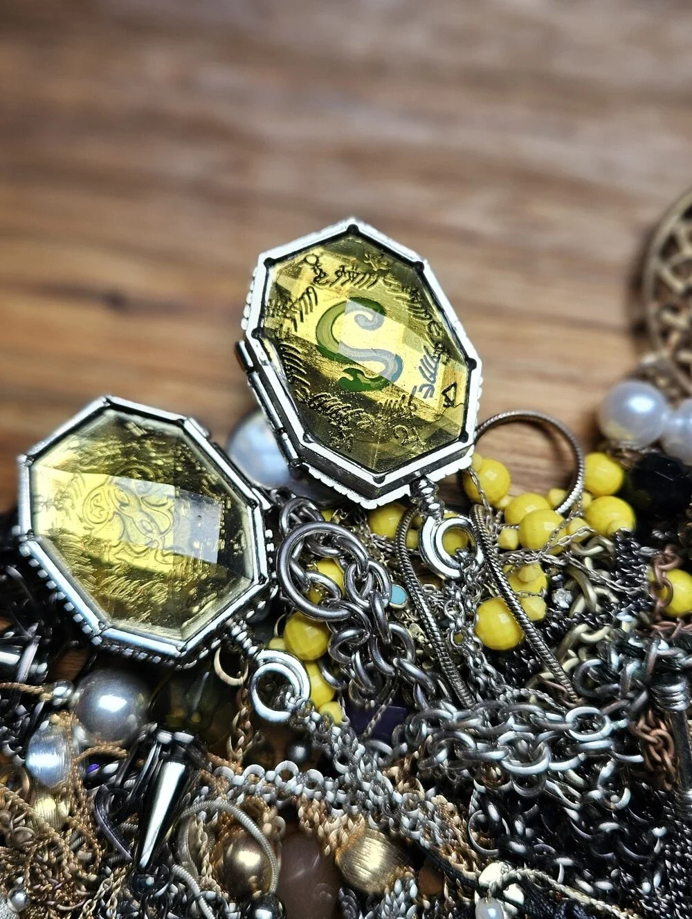 Craft Jewelry 4 Pound Mixed Lot Mostly Metal Necklaces Bracelets For Crafting